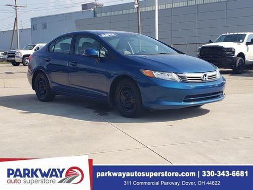 Dyno Blue Pearl 2012 Honda Civic LX