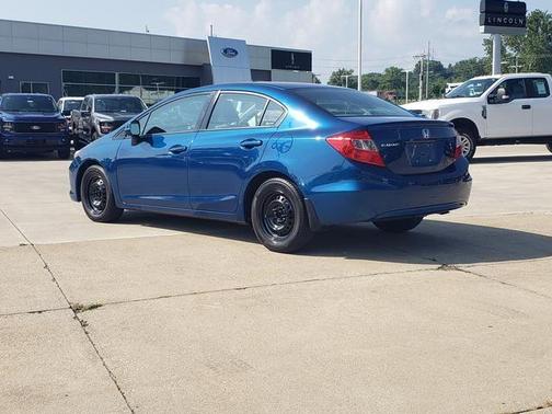 Dyno Blue Pearl 2012 Honda Civic LX