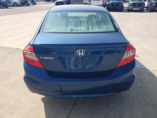 Dyno Blue Pearl 2012 Honda Civic LX