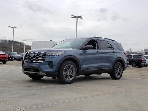 Vapor Blue 2026 Ford Explorer Active