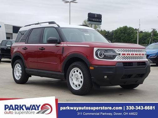 Ruby Red Metallic Tinted Clearcoat 2026 Ford Bronco Sport Heritage