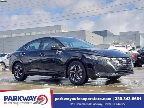 Black 2025 Nissan Sentra SV