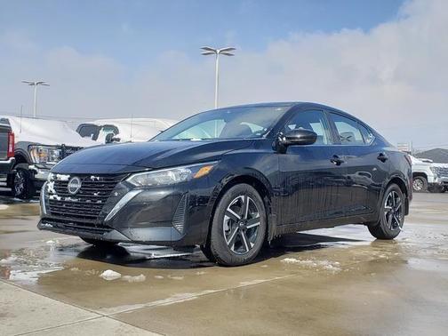 Black 2025 Nissan Sentra SV