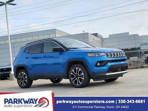 Laser Blue 2023 Jeep Compass Limited