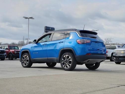 Laser Blue 2023 Jeep Compass Limited