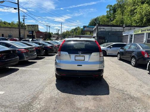 Alabaster Silver Metallic 2014 Honda CR-V EX-L