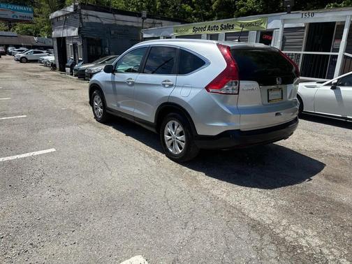 Alabaster Silver Metallic 2014 Honda CR-V EX-L