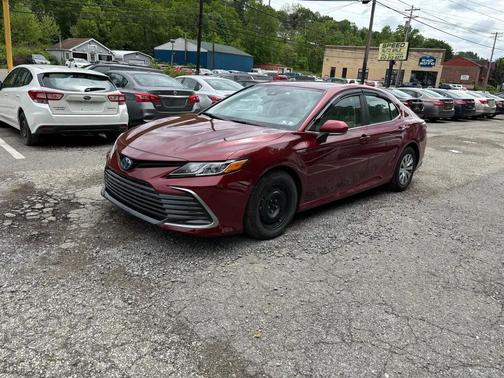 Ruby Flare Pearl 2021 Toyota Camry LE