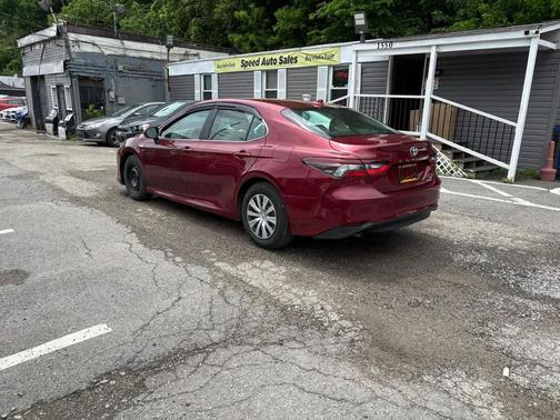 Ruby Flare Pearl 2021 Toyota Camry LE