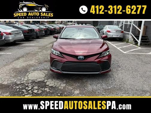 Ruby Flare Pearl 2021 Toyota Camry LE