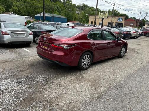 Ruby Flare Pearl 2021 Toyota Camry LE