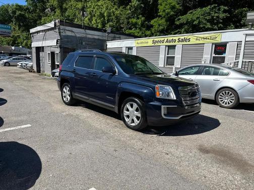 Blue 2017 GMC Terrain SLE-2