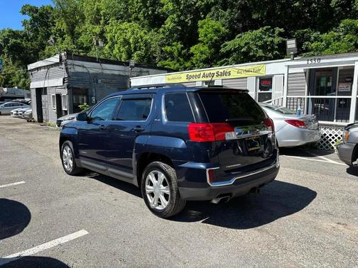 Blue 2017 GMC Terrain SLE-2