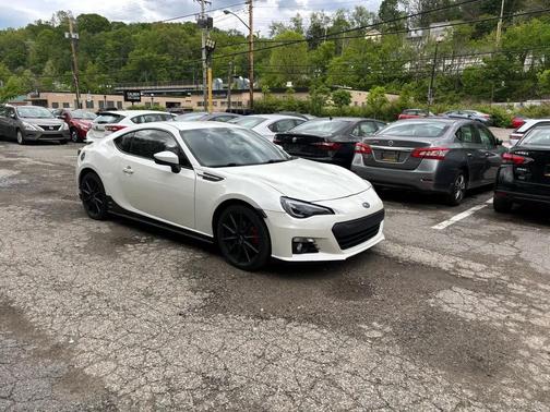 Crystal White Pearl 2015 Subaru BRZ Series.Blue