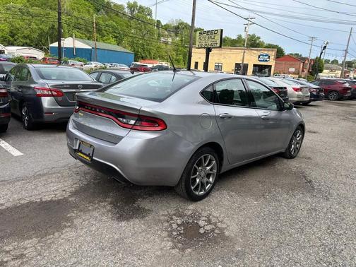 Billet Silver Metallic Clearcoat 2015 Dodge Dart SXT
