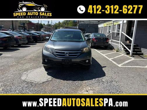 Gray 2014 Honda CR-V EX