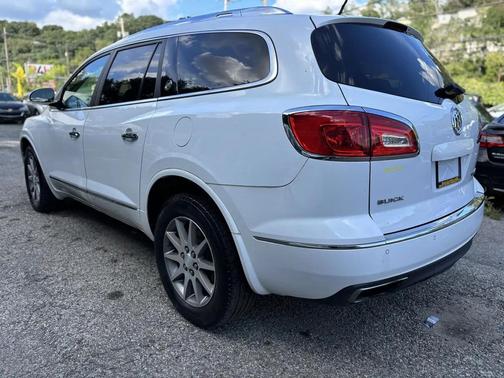 White 2017 Buick Enclave Leather
