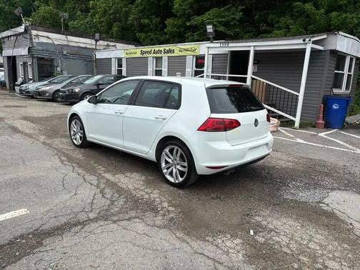 Pure White 2015 Volkswagen Golf Auto TSI SEL