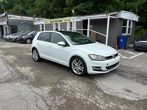 Pure White 2015 Volkswagen Golf Auto TSI SEL