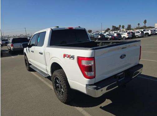 Star White Metallic Tri-Coat 2021 Ford F-150 LARIAT 4WD SuperCrew 5.5' Box