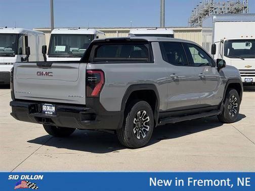 Thunderstorm Gray 2026 GMC Sierra EV Extended Range Elevation