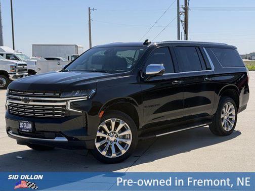 Black 2022 Chevrolet Suburban Premier
