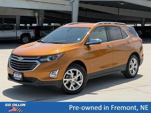 Orange Burst Metallic 2018 Chevrolet Equinox Premier