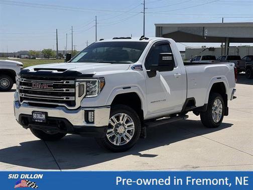 Summit White 2022 GMC Sierra 2500 SLE