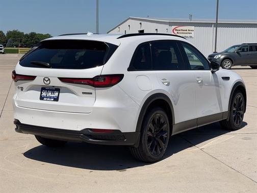 Rhodium White Premium 2026 Mazda CX-90 PHEV Premium Sport