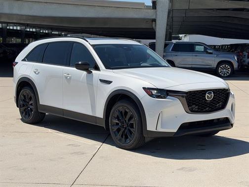 Rhodium White Premium 2026 Mazda CX-90 PHEV Premium Sport