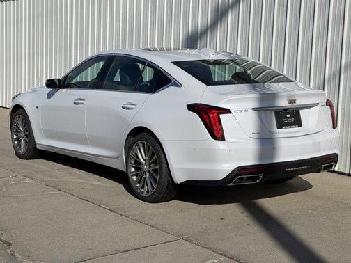 Vibrant White Tricoat 2026 Cadillac CT5 Premium Luxury