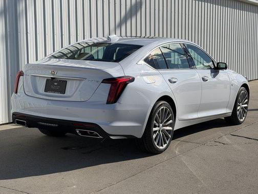 Vibrant White Tricoat 2026 Cadillac CT5 Premium Luxury