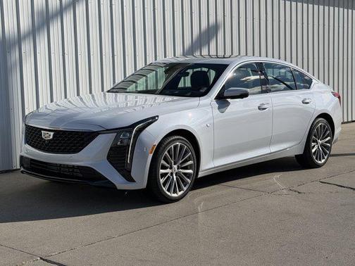 Vibrant White Tricoat 2026 Cadillac CT5 Premium Luxury
