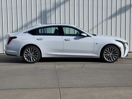 Vibrant White Tricoat 2026 Cadillac CT5 Premium Luxury