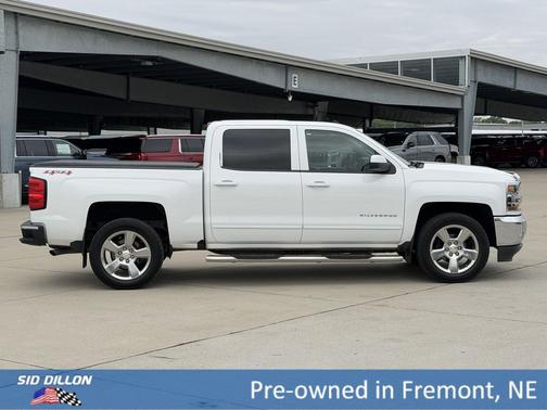Summit White 2017 Chevrolet Silverado 1500 1LT