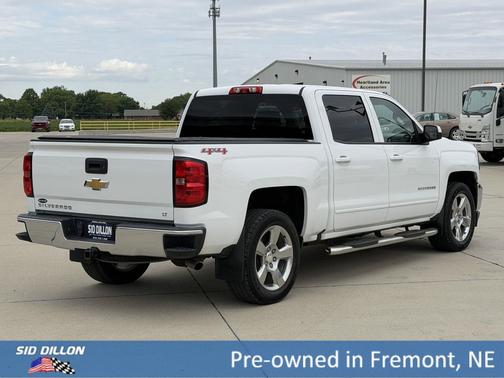 Summit White 2017 Chevrolet Silverado 1500 1LT