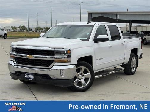 Summit White 2017 Chevrolet Silverado 1500 1LT
