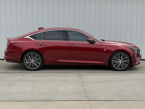 Radiant Red Tintcoat 2025 Cadillac CT5 Premium Luxury