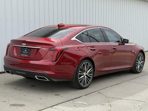 Radiant Red Tintcoat 2025 Cadillac CT5 Premium Luxury