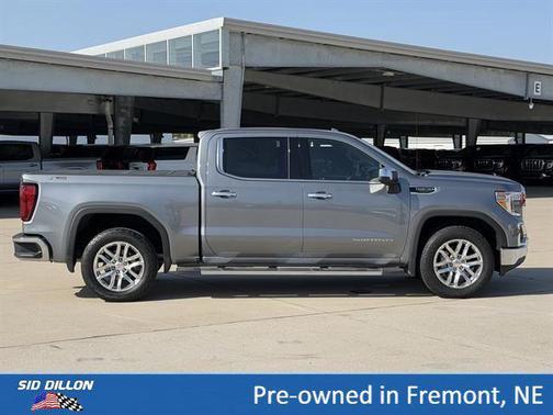 Satin Steel Metallic 2021 GMC Sierra 1500 SLT