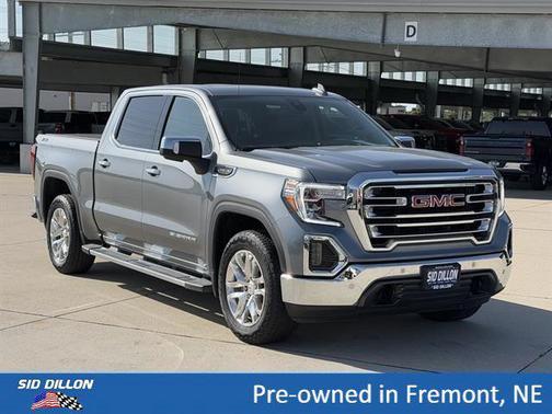 Satin Steel Metallic 2021 GMC Sierra 1500 SLT