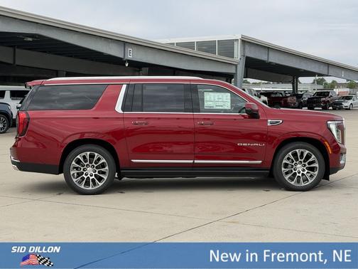 Volcanic Red Tintcoat 2026 GMC Yukon XL Denali