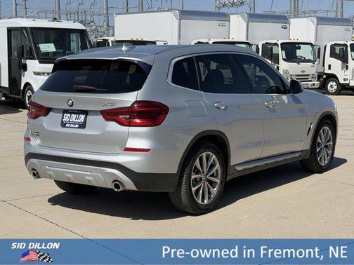 Glacier Silver Metallic 2018 BMW X3 xDrive30i