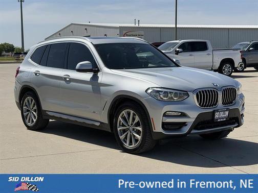 Glacier Silver Metallic 2018 BMW X3 xDrive30i