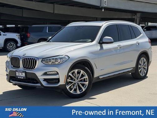 Glacier Silver Metallic 2018 BMW X3 xDrive30i