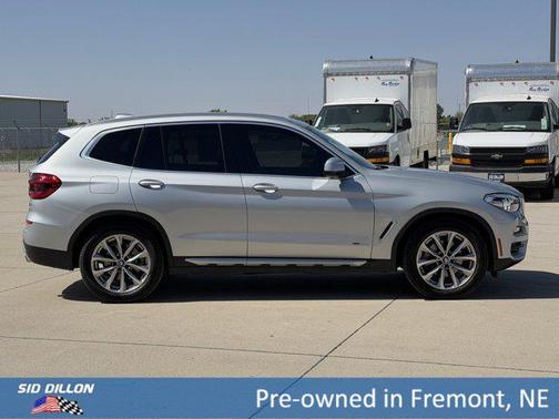 Glacier Silver Metallic 2018 BMW X3 xDrive30i