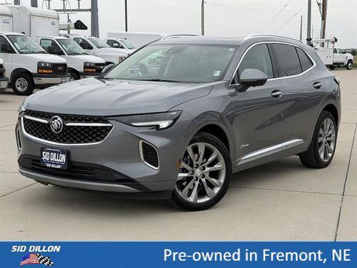 Satin Steel Metallic 2021 Buick Envision AWD Avenir