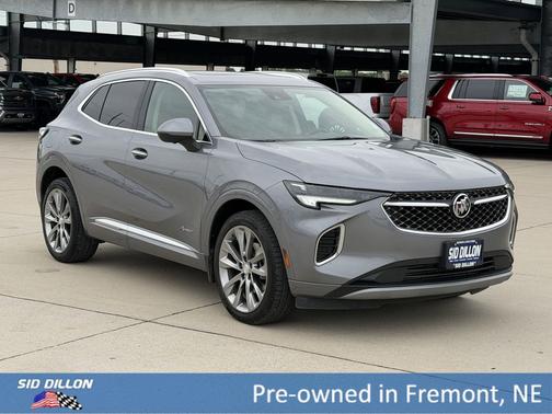 Satin Steel Metallic 2021 Buick Envision AWD Avenir