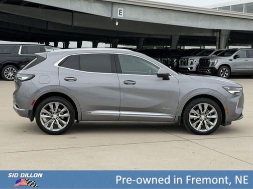 Satin Steel Metallic 2021 Buick Envision AWD Avenir