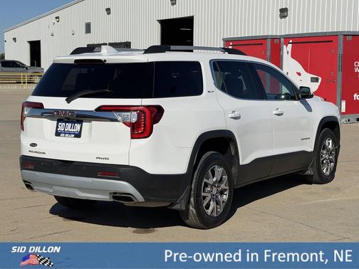 Summit White 2020 GMC Acadia AWD SLT